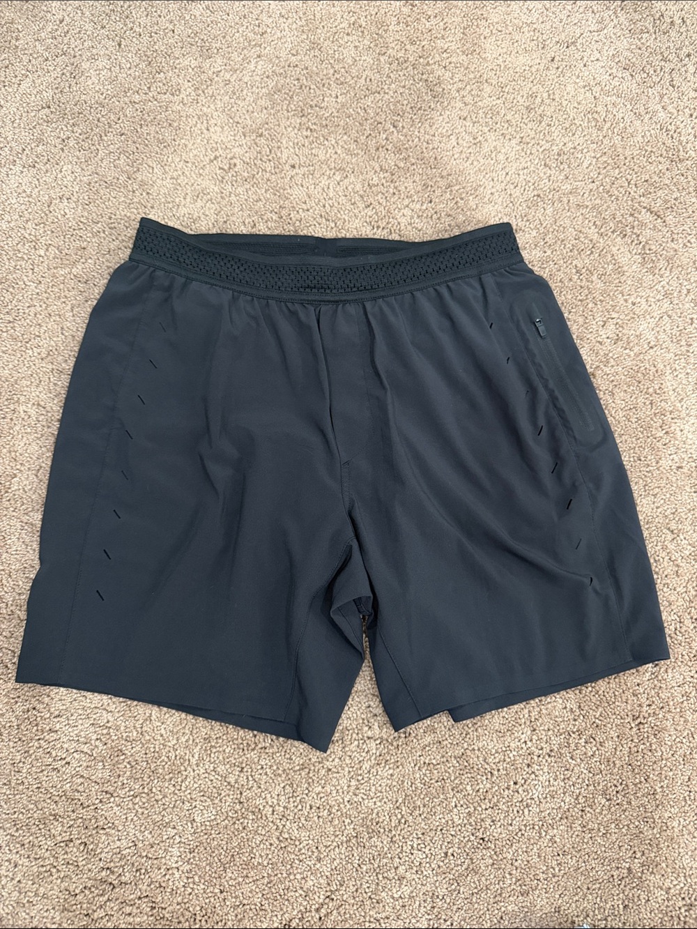 Ten Thousand Session Short Black Athletic Training Shorts